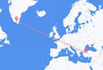 Flights from Eskişehir, Turkey to Narsarsuaq, Greenland