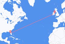 Flyreiser fra Tampa, USA til Dublin, Irland