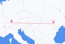 Flights from Thal, Switzerland to Iași, Romania