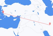 Flights from Isfahan to Samos