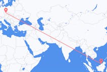 马来西亚出发地 美里飞往马来西亚目的地 布拉格的航班