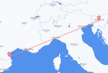 Flyrejser fra Perpignan til Ljubljana