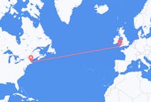 Flyrejser fra Boston, USA til Newquay, USA