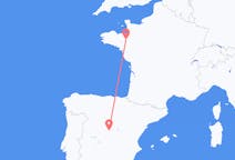 Vluchten van Rennes, Frankrijk naar Madrid, Spanje
