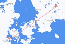 Flyrejser fra Sønderborg, Danmark til Växjö, Sverige