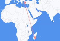 Flyg från Taolanaro, Madagaskar till Rhodes, England, Grekland