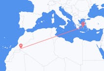 Flyrejser fra Tindouf, Algeriet til Mykonos, Grækenland