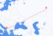Fly fra Tjeljabinsk til Tirana