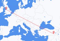 Flights from Batman, Turkey to Liverpool, the United Kingdom