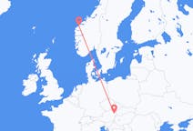 从Ålesund飞往维也纳的航班