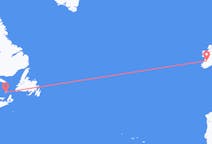 Vols des Îles de la Madeleine, Québec, le Canada vers Shannon, Irlande