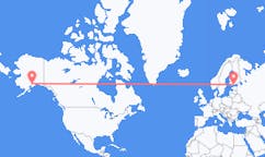 Flights from Kenai, the United States to Helsinki, Finland