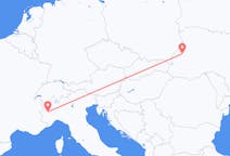 Flyreiser fra Lviv, Ukraina til Torino, Italia