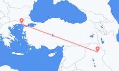 从基爾庫克飞往亞歷山德魯波利斯的航班