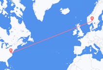 Flights from Richmond to Oslo