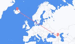 Flights from the city of Vladikavkaz, Russia to the city of Akureyri, Iceland