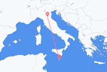 Flug frá Bologna til Valletta