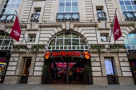 Hard Rock Cafe Piccadilly Circus met vast menu voor lunch of diner
