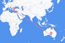 Flyreiser fra Whyalla, Australia til Santorini, Hellas