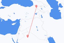 Flyreiser fra Al Jawf Region, Saudi-Arabia til Kars, Tyrkia