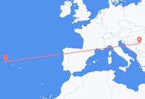 Flights from Belgrade, Serbia to Corvo Island, Portugal