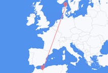 Flyrejser fra Oujda, Marokko til Aalborg, Danmark