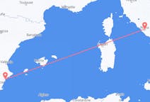 Flights from Rome, Italy to Alicante, Spain
