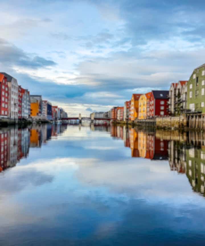Vuelos desde la ciudad de Reikiavik, Islandia a la ciudad de Trondheim, Noruega
