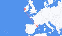 Flights from Barcelona, Spain to County Kerry, Ireland