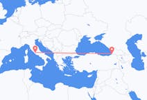 Loty z Batumi, Gruzja do Rzym, Włochy
