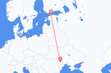Vluchten van Tallinn naar Chisinau