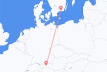 Flights from Ronneby, Sweden to Innsbruck, Austria