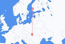Flyg från Debrecen, Ungern till Åbo, Finland