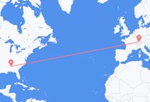Voli da Birmingham, Stati Uniti a Zurigo, Svizzera