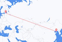 Flyrejser fra Dalian, Kina til Sankt Petersborg, Rusland