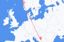 Flights from Bergen to Sarajevo