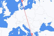 Flights from Zakynthos Island to Gothenburg