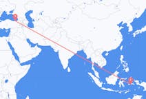 印度尼西亚出发地 安汶 (马鲁古)飞往印度尼西亚目的地 特拉布宗的航班