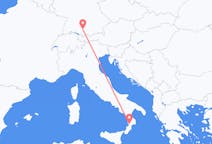 出发地 意大利出发地 拉默齐亚温泉目的地 德国梅明根的航班