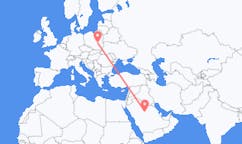 Flyreiser fra Al Qasim (provins), til Radom