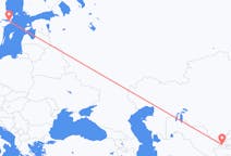 Flights from Khujand to Stockholm
