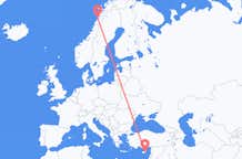 Flyrejser fra Bodø til Larnaca