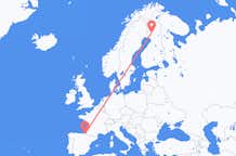Flights from San Sebastian to Rovaniemi