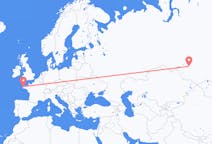 Flights from Novosibirsk, Russia to Brest, France