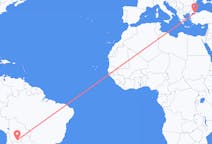 Flights from Tarija, Bolivia to Istanbul, Turkey