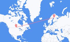 Flights from Brandon, Canada to Rovaniemi, Finland