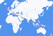 Flights from Kowanyama, Australia to London, England