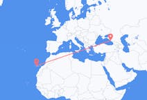 Flights from Sochi, Russia to Tenerife, Spain