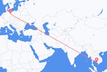 Flyg från Sihanoukville Province, Kambodja till Berlin, Maryland, Tyskland