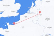 Flyreiser fra Duesseldorf, Tyskland til Deauville, Frankrike